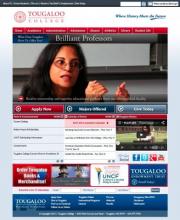 Tougaloo College website 2013-2017
